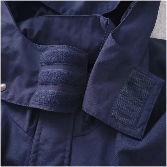 CARHARTT XL Blue Shoreline Waterproof Jacket C72 BLS Full Zip Hooded Mesh Lined - Picture 7 of 14